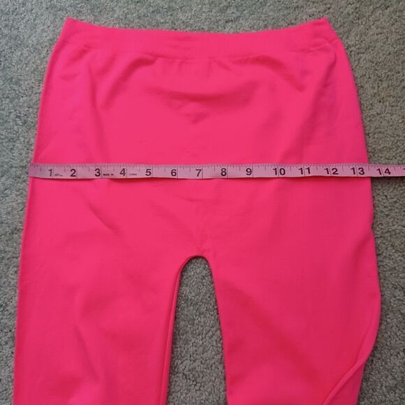 ‼️final must bundle‼️ IA Icon Apparel Hot Pink Neon Nylon Tights - Picture 9 of 11